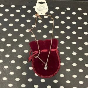Rose Stainless Steel Necklace
